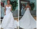 Ballgown with appliques