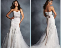 A-line wedding gown