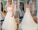 Lace bridal gown