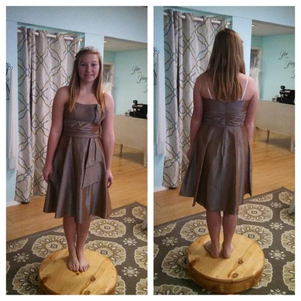 Brown Knee Length Bridesmaid Dress Bridesmaid Dresses Gallery