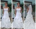 Strapless ball gown